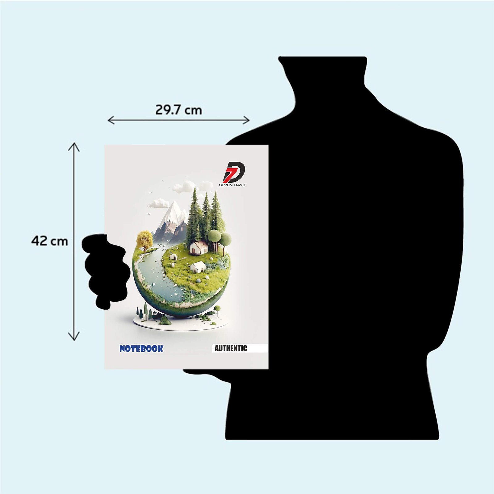 Holding Authentic Notebook 07